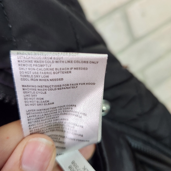 Calvin Klein Womens Quilted Water Resistant Full Zip Coat Size M - Picture 10 of 15